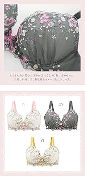 Amazon | [リサマリ] シェンナ ブラジャー GHI 大きいサイズ